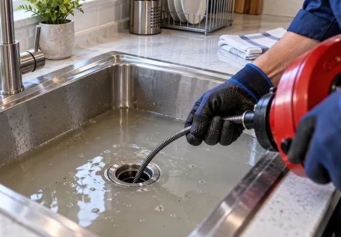 kitchen drain cleaning services in Belleville IL
