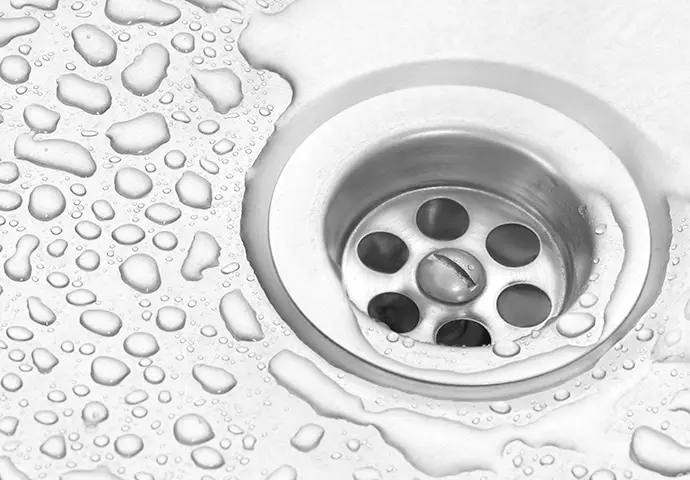 stainless steel kitchen sink drain