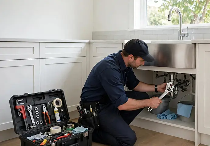 Kitchen sink and garbage disposal repair in Belleville IL