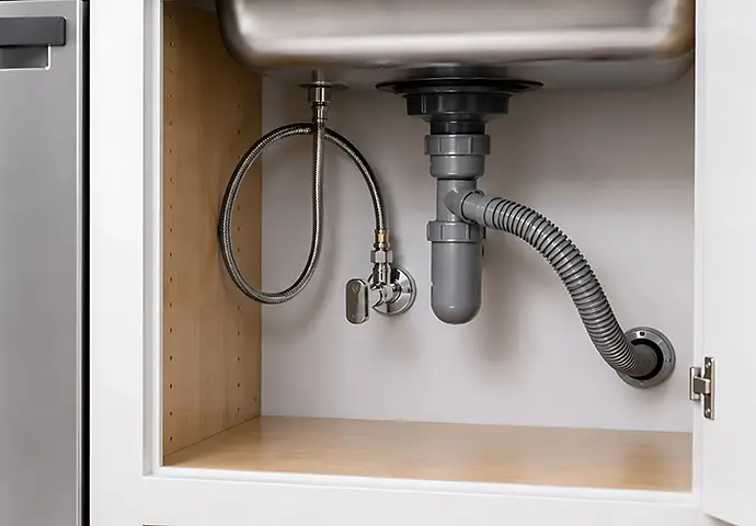 Faucet water supply line