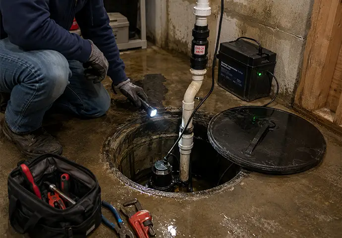 Sump Pump Repair & Troubleshooting