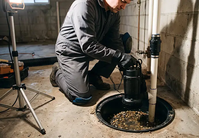 Sump Pump Installation & Replacement in Belleville IL