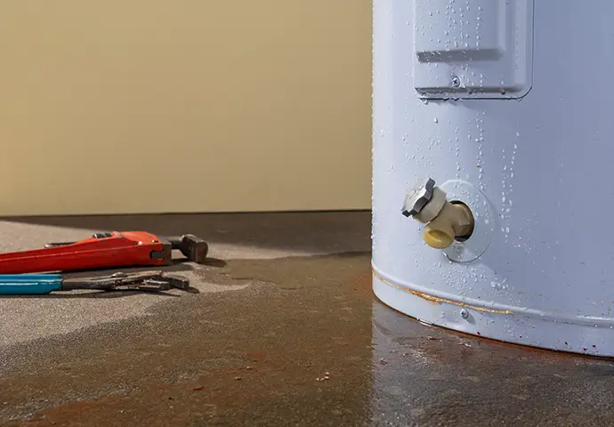 leaking water heater